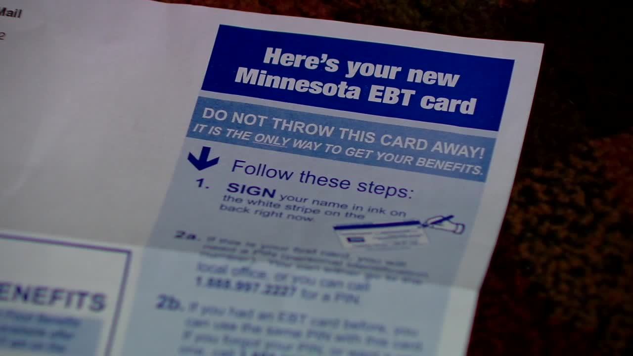 Wisconsin family possibly sent Minnesota food assistance card — KSTP 5 — Gopher, Stockholm Sports news