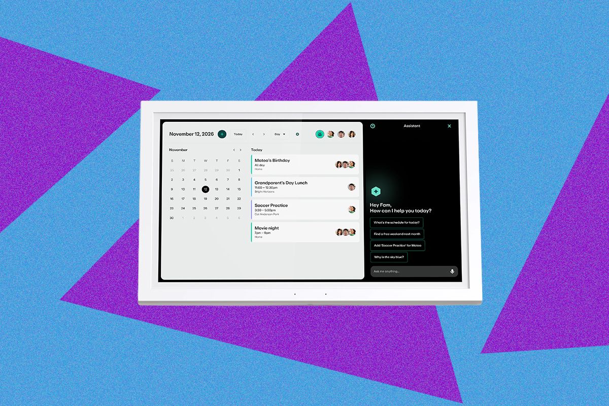 Greenlight Family Hub (2026): Finally, a Digital Wall Calendar With a Voice Assistant — Wired, Stockholm Technology news